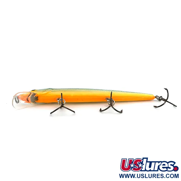 Rapala Husky Jerk 12 Wobbler, Blå Guld, 13g, Svävande, #8012