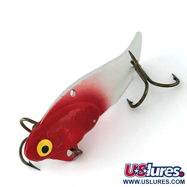 Bullet Bait Bullet Blade Vibrationsdrag, Red / White, 10g, Zink, #8021