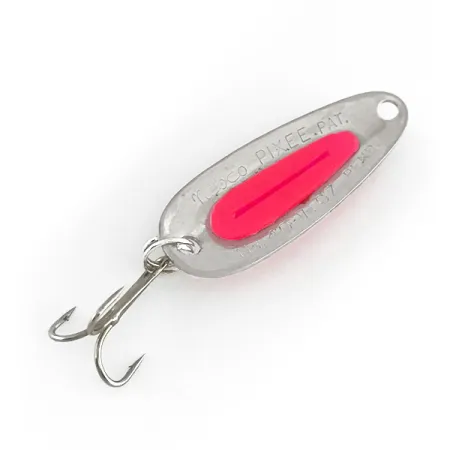 Blue Fox Pixee UV Skeddrag, Hamrad Nickel/Rosa, 4.5g, UV-insats, #8023