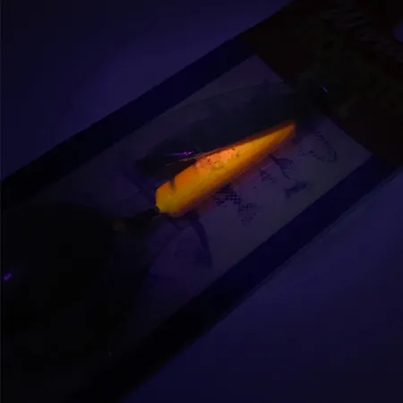 Worden’s Original Rooster Tail UV Spinnare, Gold/Orange, 11g, #8030