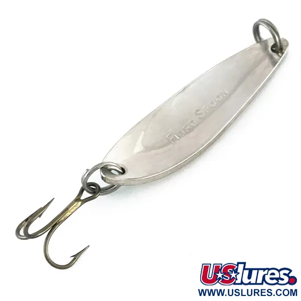 Acme Fiord Spoon Skeddrag, Nickel / Grön, 7g, Vintage, #8044