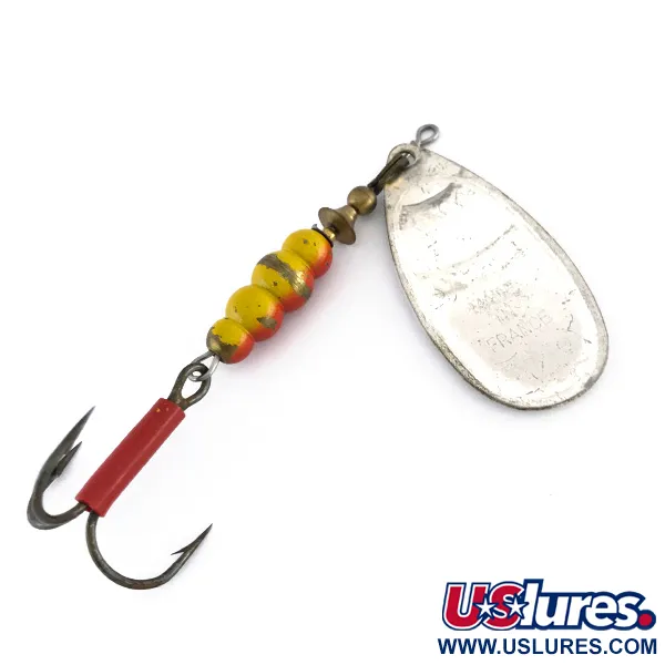 Mepps Aglia 5 Spinnare, Svart/Vit/Silver, 14g, #8045