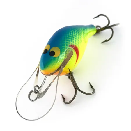 Renegade Little Diver Crankbait, Chartreuse, 11g, Jelutong-trä, #8051