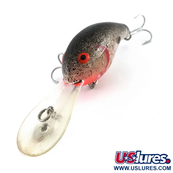 Bandit 100 Crankbait, Silver/Grå, 7g, Rasselkammare, #8052
