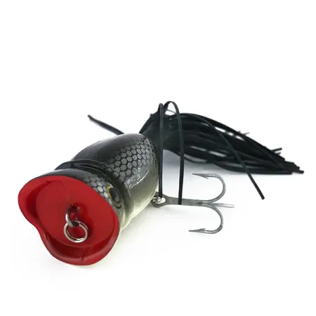 Producers 8054 Popper, Svart / Röd, 8g, Gummikjol, #8054