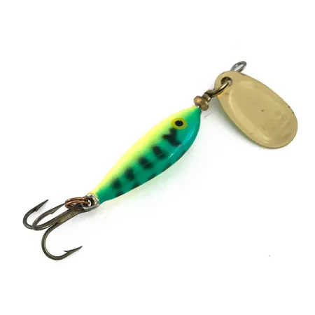 Blue Fox Vibrax Minnow Spin 1 UV Spinnare, Fire Tiger, 4g, UV, #8062
