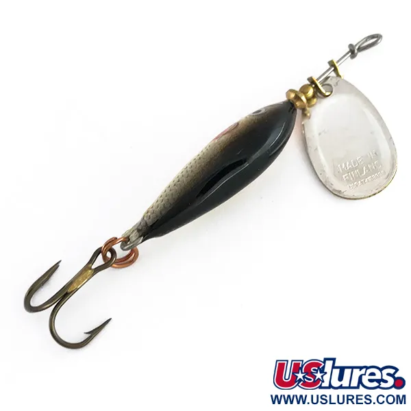 Blue Fox Vibrax Minnow Spin 1 Spinnare, Silver, 4g, Minnow-kropp, #8063