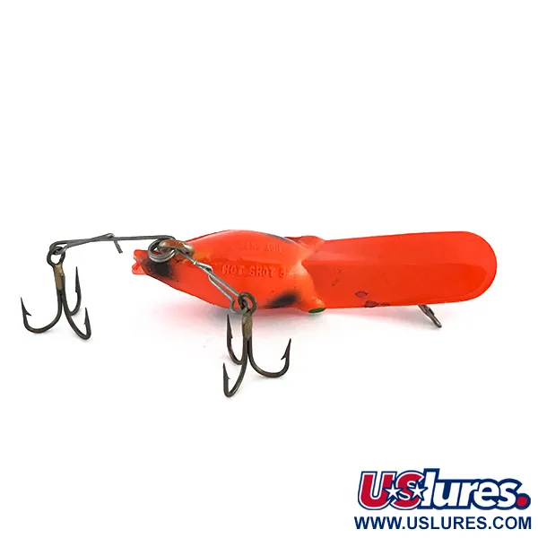 Luhr Jensen Hot Shot 5 Wobbler, Orange, 2.5g, Haksked, #8069