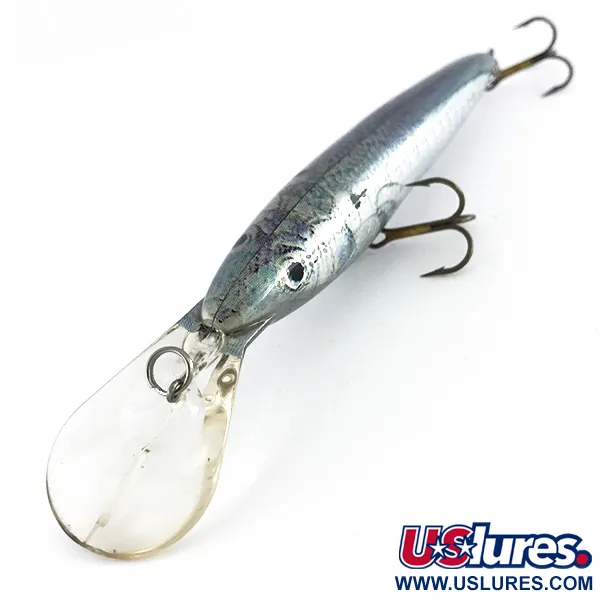 Bagley Diving Bang-O Djupgående Vobbler, Rainbow Silver, 14g, Flytande, #8070