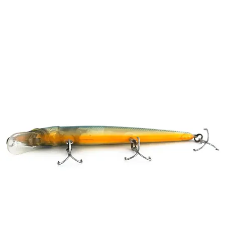 Rapala Husky Jerk 12 Wobbler, Guld/Blå, 13g, Svävande, #8078