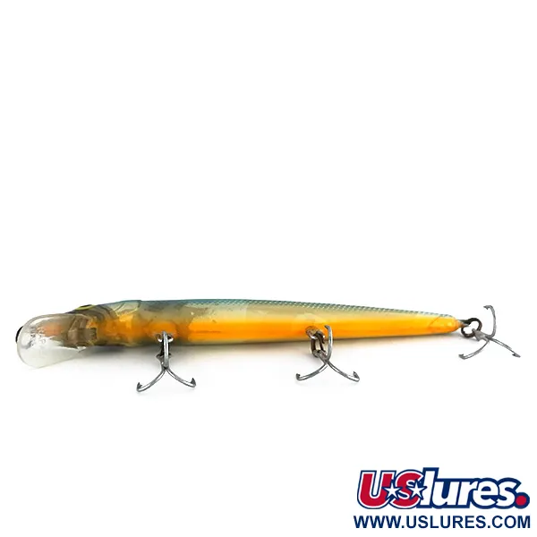 Rapala Husky Jerk 12 Wobbler, Guld/Blå, 13g, Svävande, #8078