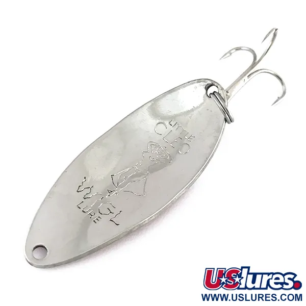 Acme Little Cleo (Hula Girl) Skeddrag, Röd / Vit / Nickel, 14g, #8087