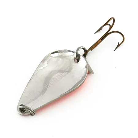 Acme K.O. Wobbler Skeddrag, Nickel/Orange, 14g, Sonic Flipper Tail, #8115