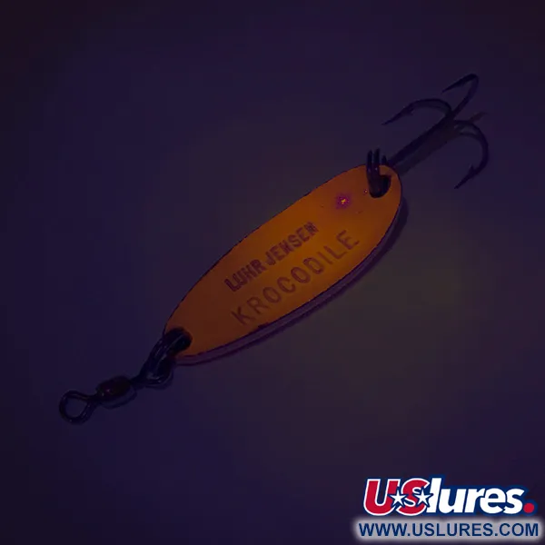 Luhr Jensen Krocodile UV Skeddrag, Red/Rainbow, 9g, UV-Finish, #8116