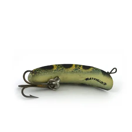 Yakima Bait FlatFish F4 Drag, Frog, 1.4g, Helin-siluett, #8133