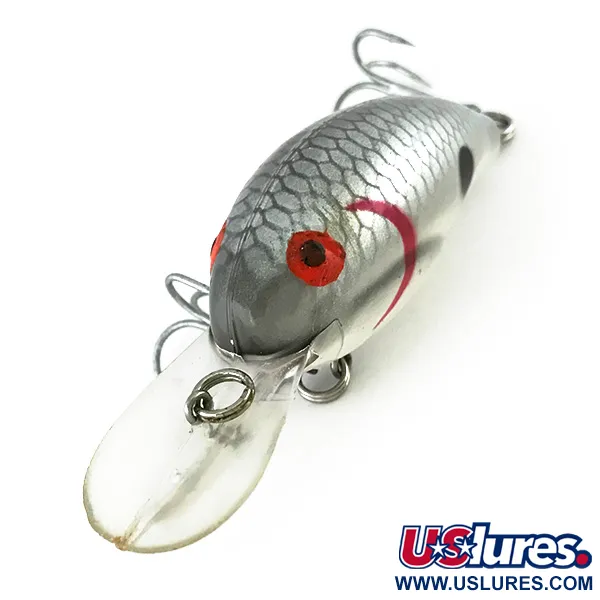 Bandit 200 Crankbait, Silver Scale, 8.5g, Djupgående 3m, #8162