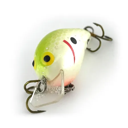 Bomber Square A Crankbait, Pearl Chartreuse, 7g, Grundgående, #8164