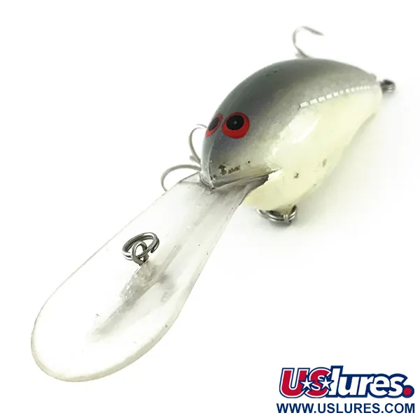 Norman DD22 Djupgående Crankbait, Grey Bone, 28g, Rassel, #8169