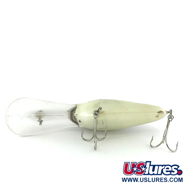 Norman DD22 Djupgående Crankbait, Grey Bone, 28g, Rassel, #8169