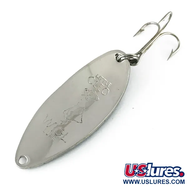 Acme Little Cleo (Hula Girl) Skeddrag, Nickel / Blå, 14g, #8173