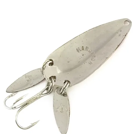 Marathon (with sonic blades) Skeddrag, Röd/Vit/Nickel, 8g, #8200