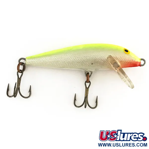 Rapala Countdown UV Wobbler, Chartreuse, 8g, UV-reaktiv, #8205