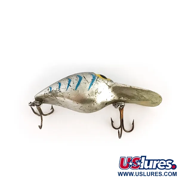 Storm Wee Wart (Pre Rapala), Silver/Blå, 6,5g, Crankbait #8235