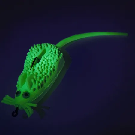 Strike King King Rat UV Ytbete, Gul, 14g, UV-reaktiv, #8238