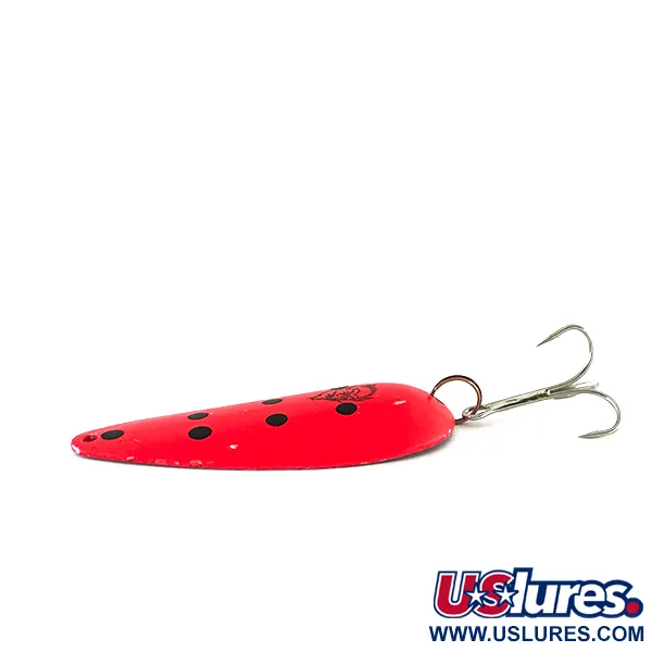 Dardevle Dardevlet UV Skeddrag, Röd/Nickel, 21g, UV-finish, #8248