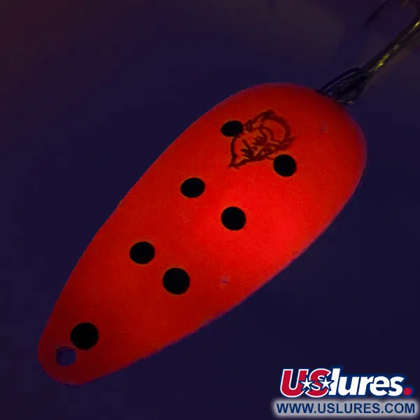 Dardevle Dardevlet UV Skeddrag, Röd/Nickel, 21g, UV-finish, #8248