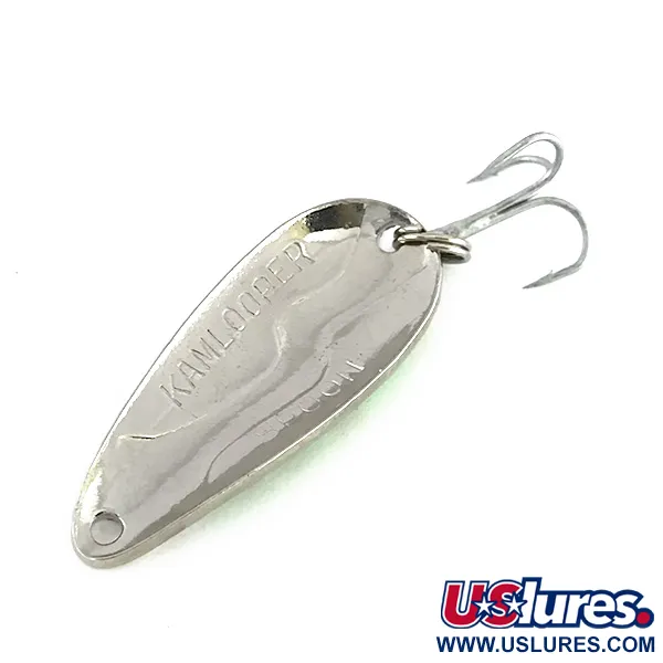 Acme Kamlooper Skeddrag, Nickel / Grön / Röd, 11g, USA, #8253