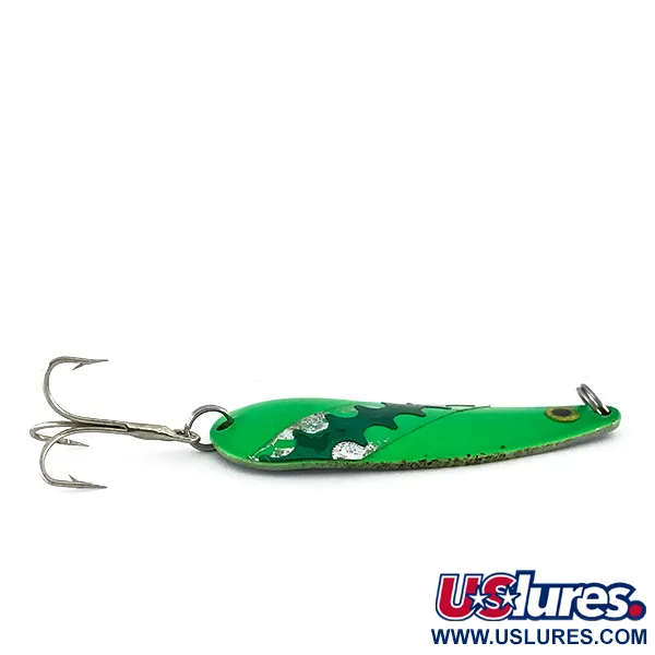 Moriyama Skeddrag, Grön/Nickel, 25g, Sågtandsmönster, #8263