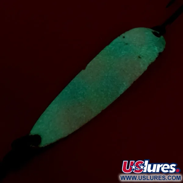 Luhr Jensen Krocodile Die #5 Glow Skeddrag, Pearl, 25g, Glow, #8266