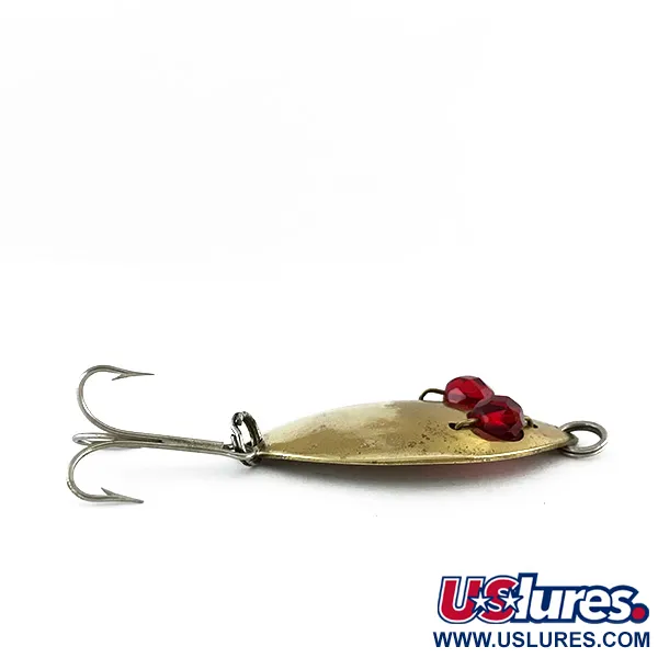Hofmann’s Lures Red Eye junior Skeddrag, Mässing/Röd, 11g, #8275