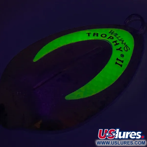 Williams Trophy Skeddrag, Försilvrad, 21g, Glow-punkt, #8277