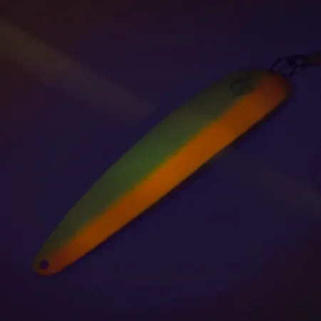 Dardevle Big Ed Flutter-Chuck 3700 Skeddrag, UV Glow, 25g, #8279