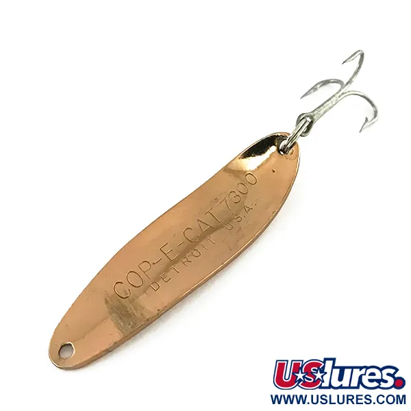 Dardevle Cop-E-Cat 7300 Skeddrag, Hamrad koppar, 10g, #8328