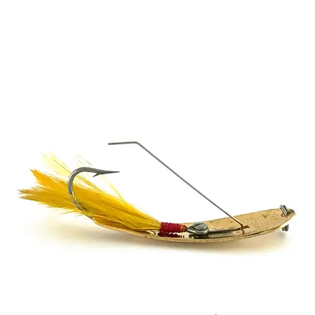 Hopkins Weedless 238 Hammered Spoon Skeddrag, Guld, 7g, Vasskyddad, #8331