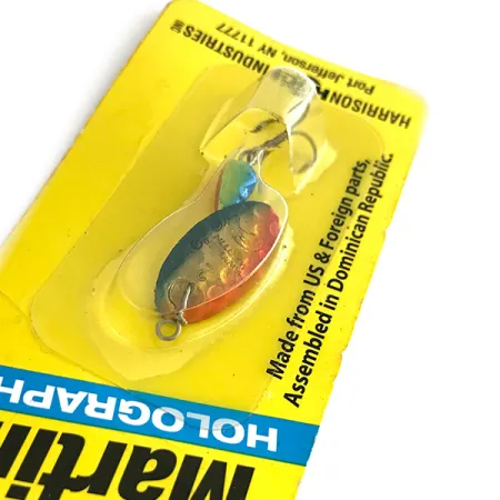 Panther Martin 2 Spinnare, Röd/Blå/Guld, 2.5g, Holografisk, #8334