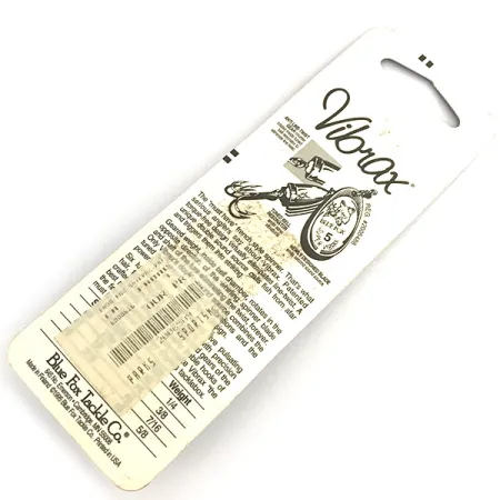 Blue Fox Super Vibrax 0 Spinnare, Silver/Öring, 3g, Anti-linvrid, #8335