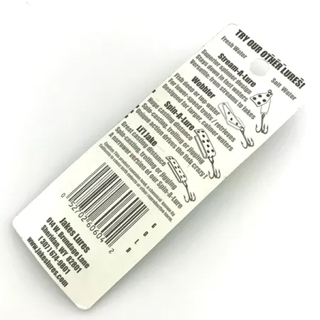 Jake's Lures Lil Jake Skeddrag, Guld / Röd, 4.7g, Guldpläterat, #8336