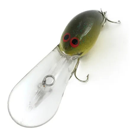 Norman DD 22 Djupgående Crankbait, Olivgrön, 28g, Rassel, #8347