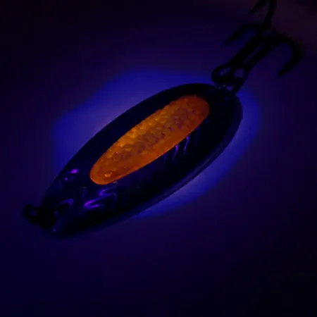 Blue Fox Rattlin Pixee UV Skeddrag, Blue / Red, 24g, UV-reaktivt, #8373