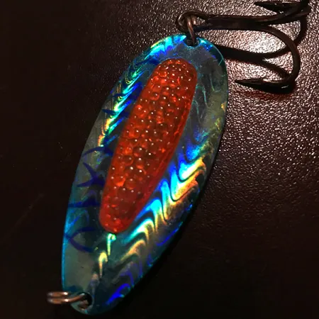 Blue Fox Rattlin Pixee UV Skeddrag, Blue / Red, 24g, UV-reaktivt, #8373