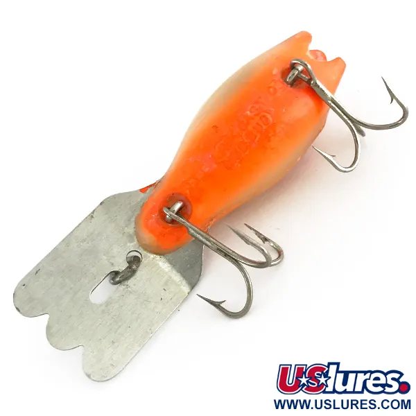 Fred Arbogast Mud Bug Kräftimitation, Orange, 10g, Metallsked, #8378