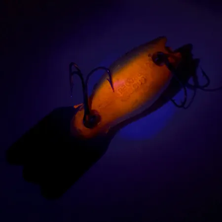 Fred Arbogast Mud Bug Kräftimitation, Orange, 10g, Metallsked, #8378