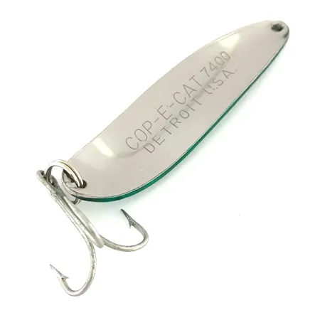 Eppinger Dardevle Cop-E-Cat 7400 Skeddrag, Nickel/Grön, 14g, #8392