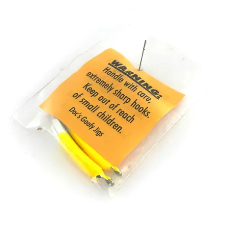 Doc's Goofy Jig UV Jigg, Gul, 7g, UV-reaktiv, #8396