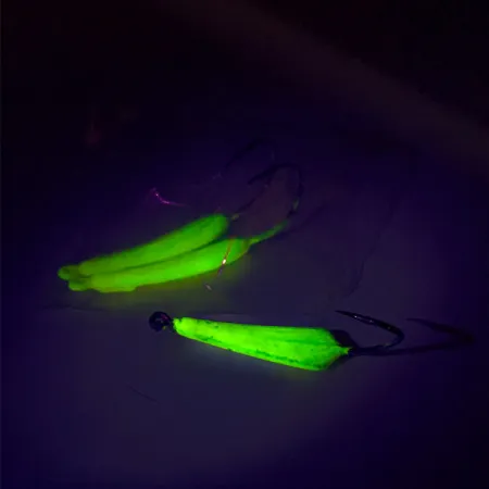 Doc's Goofy Jig Vertikaljigg, Gul, 7g, UV-lysa, #8397