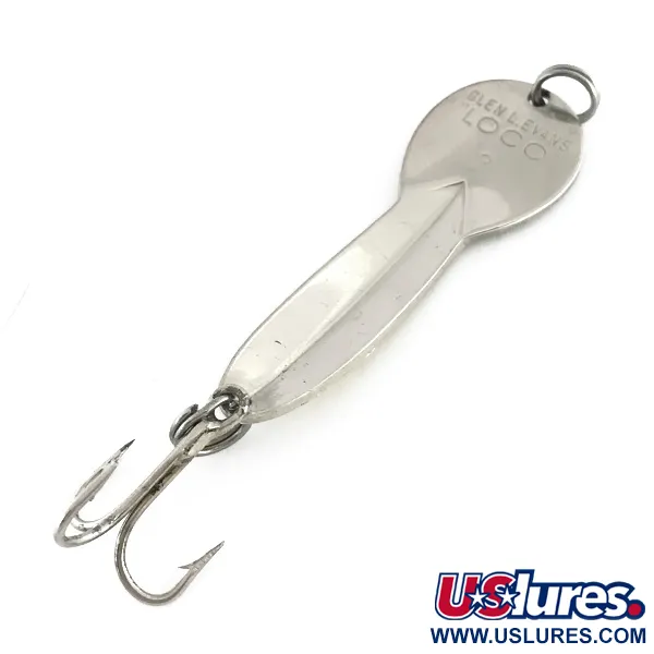 Glen Evans Loco 3 Skeddrag, Nickel / Guld, 17g, Prismatejp, #8400